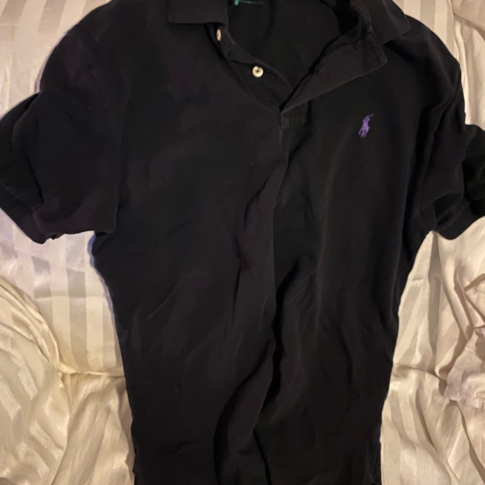 Polo by Ralph Lauren Men's Polo Shirt in Black
